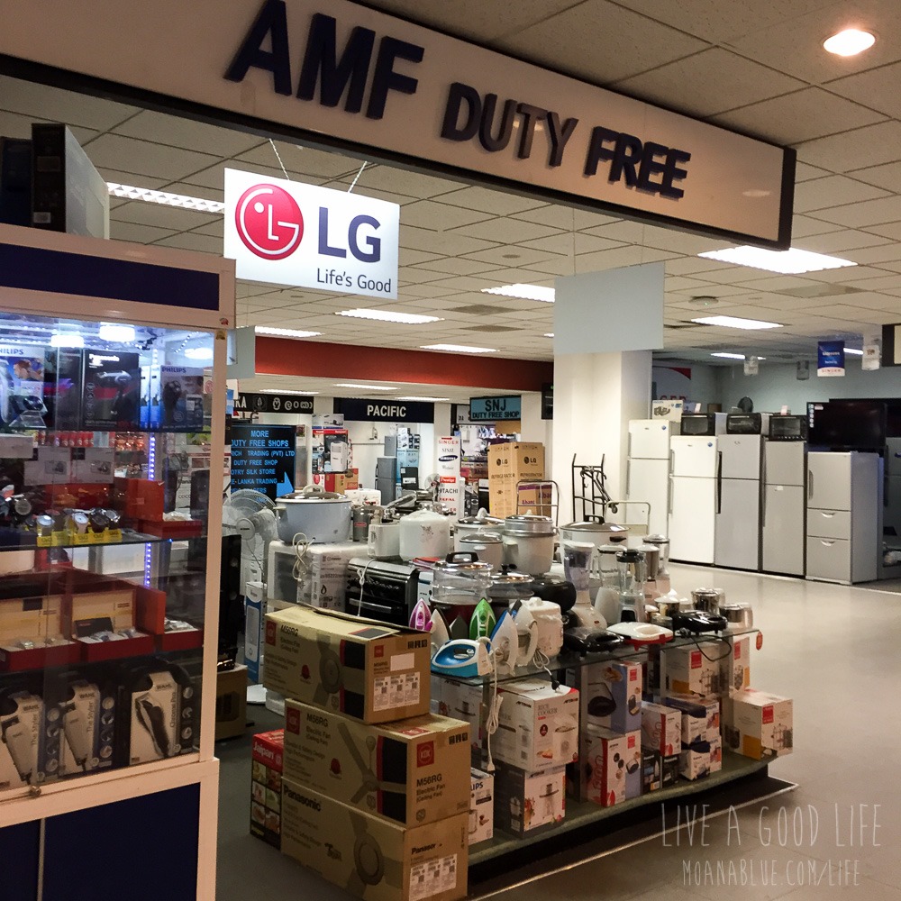 duty-free shop in the airport