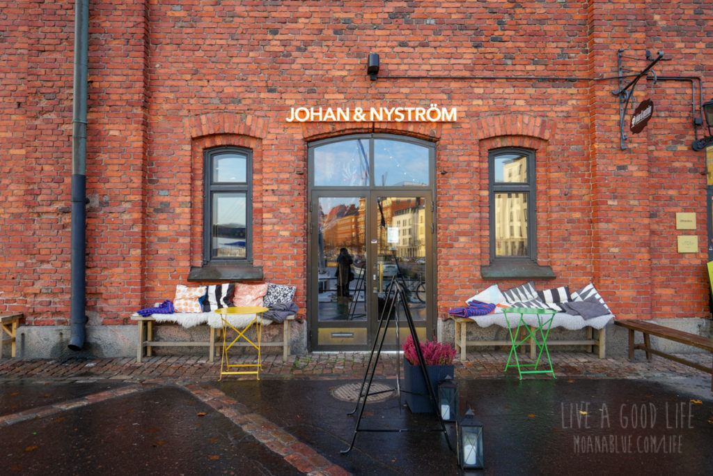 ヘルシンキのカフェ Johan&nyström 